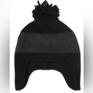 Children’s place microfleece beanie with Pom Pom and ear flaps for girls or boys